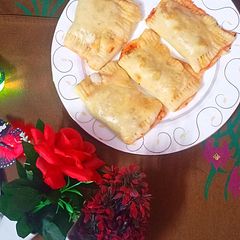 A picture of Pizza Pockets.