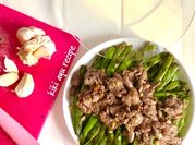 Gambar buncis daging sechuan