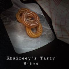 A picture of German crullers.