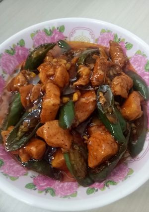 Foto resep Ayam Lada Hitam