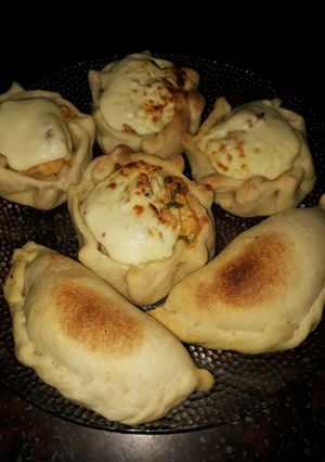 Una foto de Canastitas de pollo!!🥟🤤