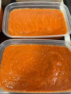 A picture of Roasted vegetable soup.
