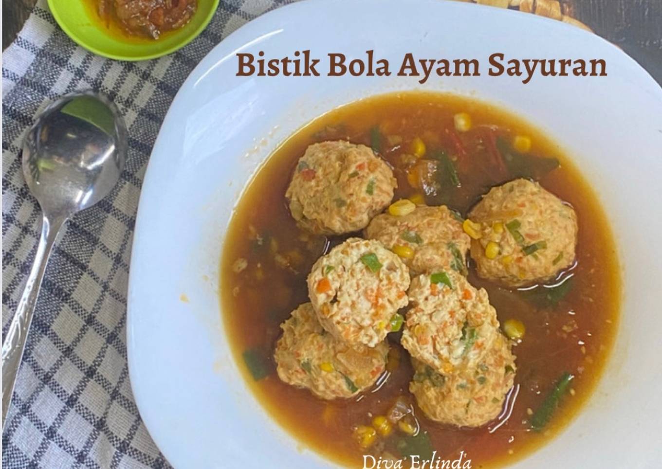 Bistik Bola Ayam Sayuran
