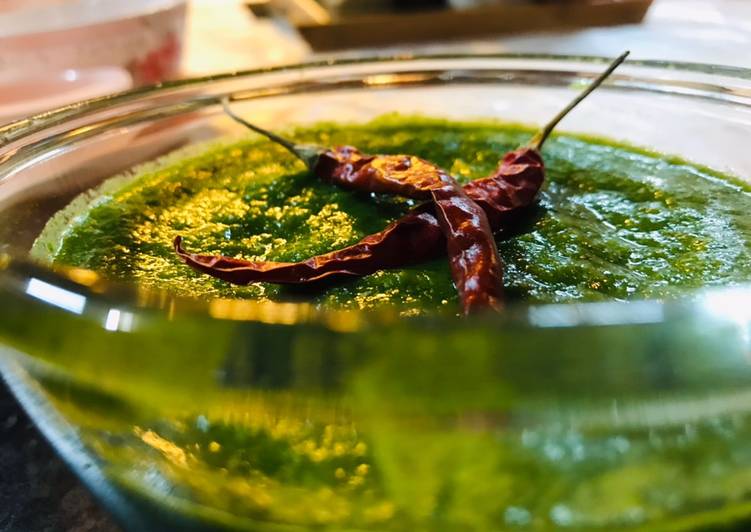 WORTH A TRY! Secret Recipes Coriander chutney with spring onions