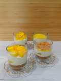 Creamy Mango Cheesecake Cup