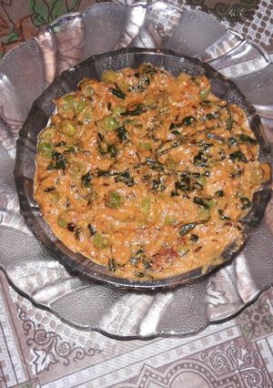 A picture of Methi Matar Malai.