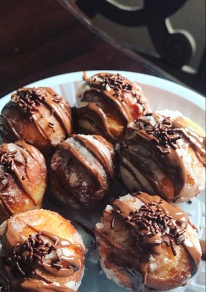 صورة لوصفة كرات الدوناتس🍫🍩