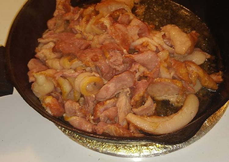 Recipe of Homemade Garlic and onion bacon