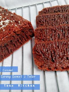 Foto resep Bolu Caramel (Kue Sarang Semut) 2 Telur