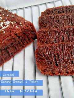 Foto resep Bolu Caramel (Kue Sarang Semut) 2 Telur
