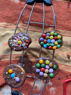Una foto de Galletas de chocolate