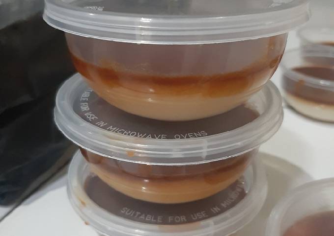 Caramel pudding