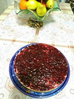 Φωτογραφία της συνταγής Τσιζκέικ (cheesecake)