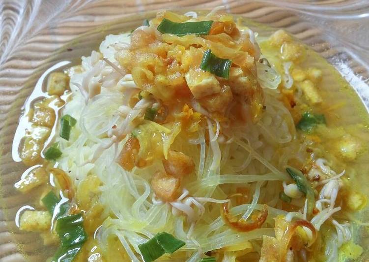 [Inspirasi Menu Hemat Lezat] Soto Soun Krikil Tahu