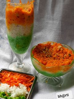 तिरंगा फिरणी (tiranga firani recipe in marathi) रेसिपी चे मुख्य फोटो