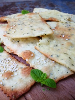 A picture of Crackers alle erbe aromatiche.