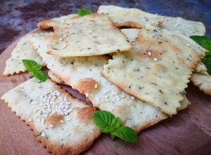 Foto di Crackers alle erbe aromatiche