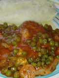 Chuletas guisadas al tuco