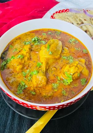 A picture of Patiala Chicken.