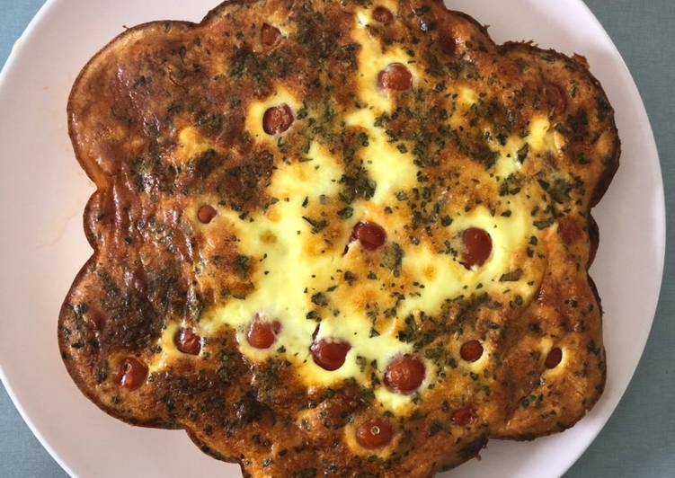 Clafoutis aux tomates cerises 🍅