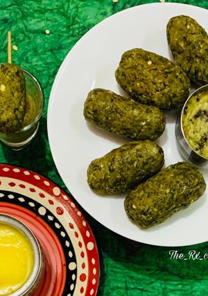 A picture of Nuchin unde steamed lentil dumplings.