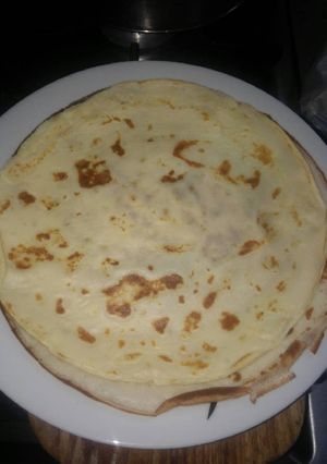 Una foto de Panqueques de papa