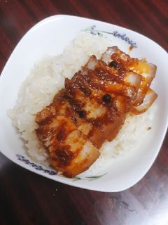 Hình của món Ba chỉ khìa nước dừa.