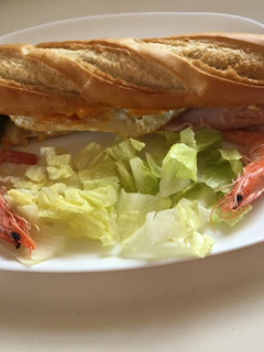 Una foto de Bocadillo en papillote
