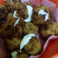 A picture of Rice balls.
