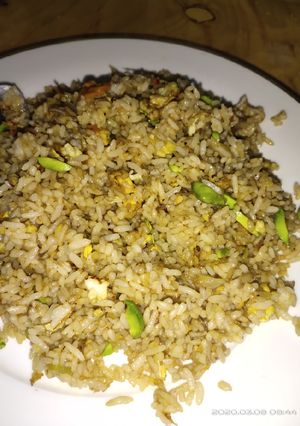 Foto resep Nasi goreng pete rumahan