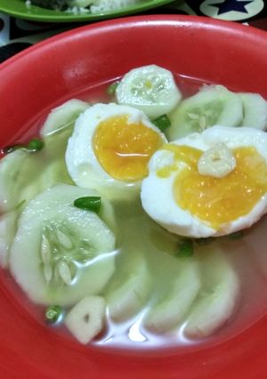 Foto resep Acar timun telur segar