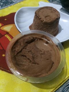 Foto resep Chocolate ice cream(Es krim coklat lembut homemade)