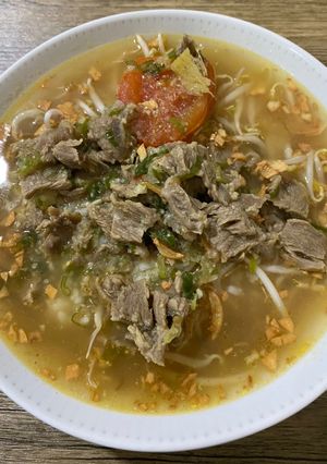 Foto resep Soto daging bening seger