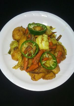 A picture of Veggies potato.