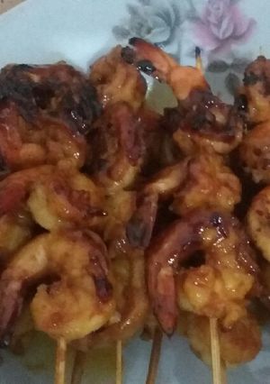 Foto resep Sate udang madu