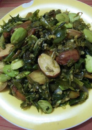 Foto resep Lado ijo jengkol mix pete