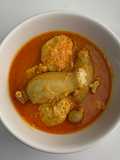 Gulai tambunsu (usus) khas Padang