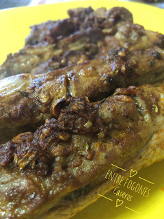 Una foto de Costillas de cerdo al horno