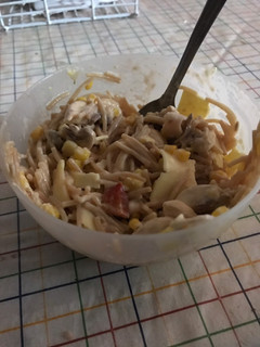 Una foto de Sopa escurrida