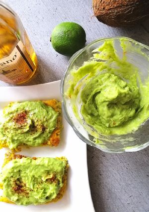 Фото Салат-паштет🥑 из авокадо : гуакамоле.