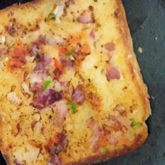 A picture of Bread pizza.
