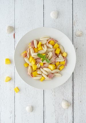 Foto di Malloreddus estivi al profumo di mango