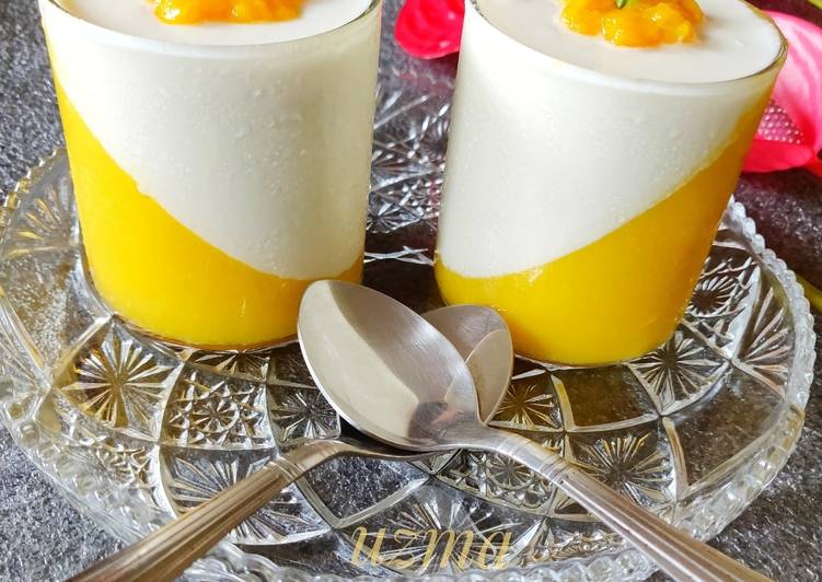 Easiest Way to Make Perfect Mango Panna Cotta