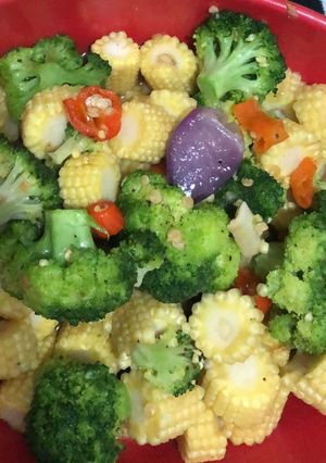 Foto resep Tumis Brokoli dan Jagung Manis