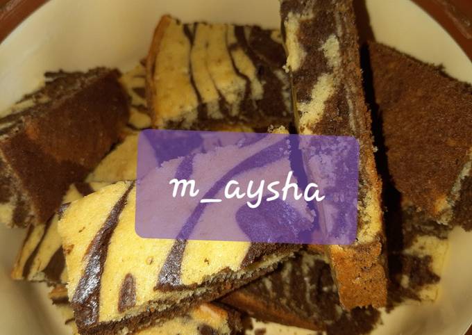 Recipe of Quick Zebra cake