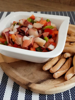 Una foto de Salpicón de pulpo potón