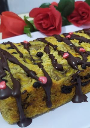 Foto resep Banana Cake Siram Coklat
