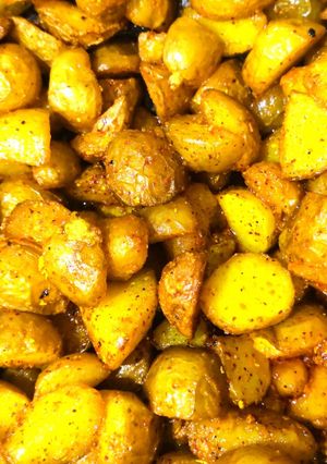 A picture of Recipe of chilke wale aloo.