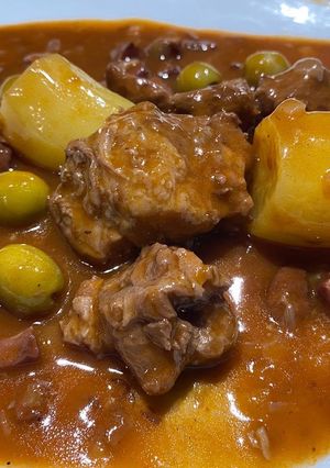 Une photo de Sauté de veau aux olives à ma façon