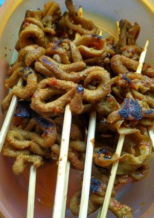 Foto resep Sate usus bakar
